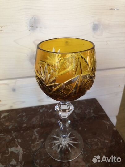 Фужеры хрустальные Германия винтаж