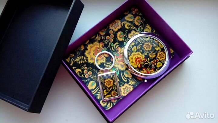 Натур. кожа. Подарочный набор вв1 Design Studio