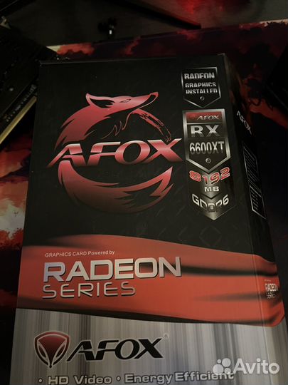 Видеокарта 8gb rx 6600xt