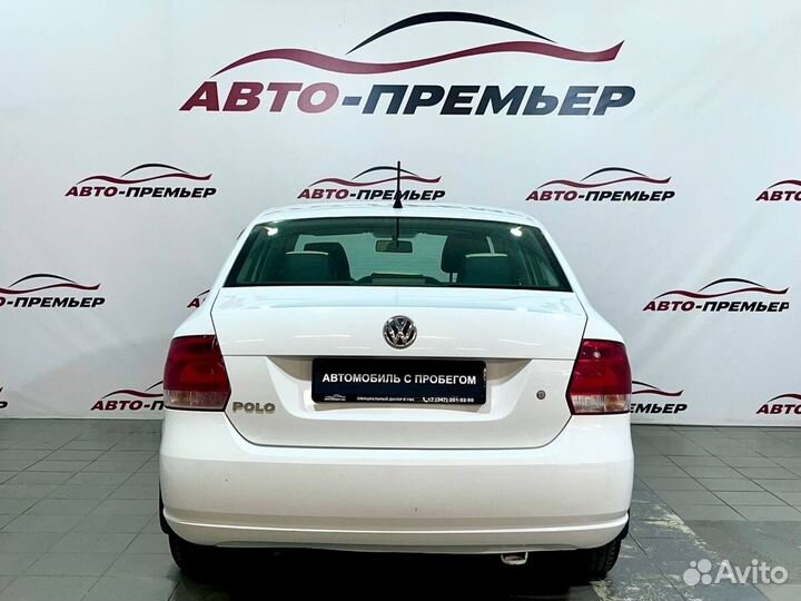 Volkswagen Polo 1.6 МТ, 2013, 137 267 км