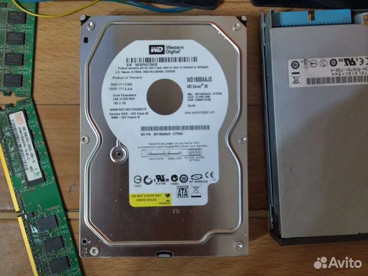 Материнская плата с процессором