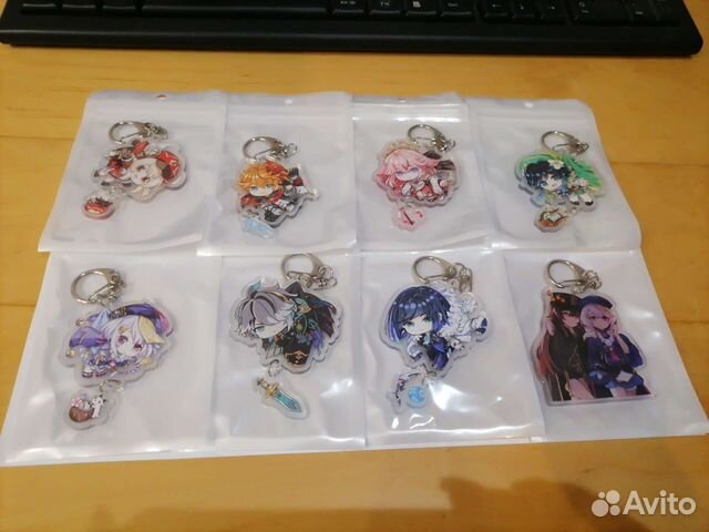 Брелки геншин импакт