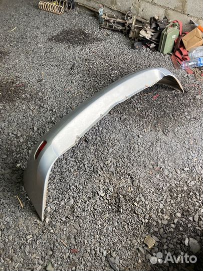 Задний бампер лада калина хечбек