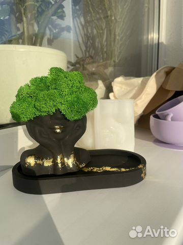 Силиконовый молд, форма для гипса Девушка