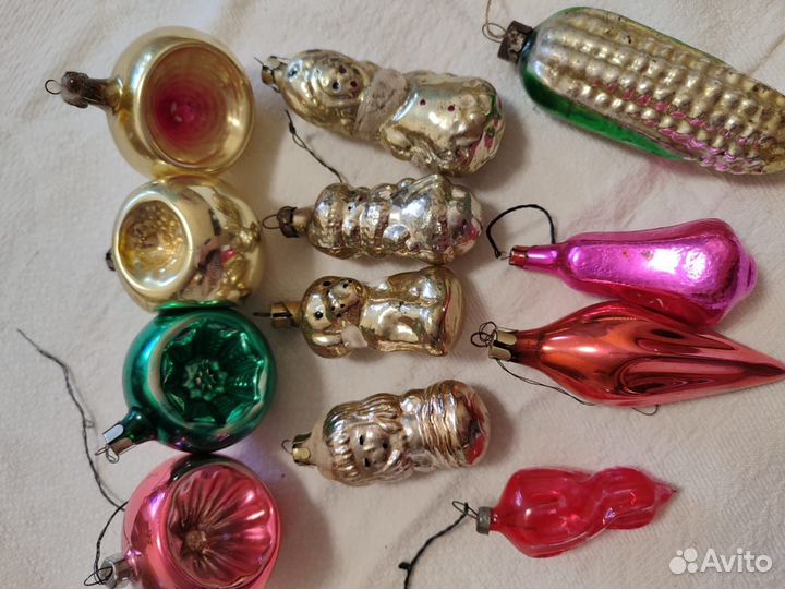 Елочные игрушки СССР