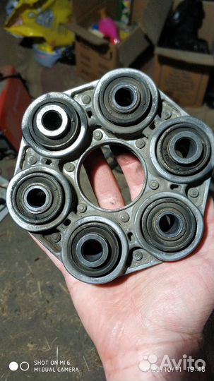 Эластичная муфта кардана Бмв ф10 b47 520d 2015г