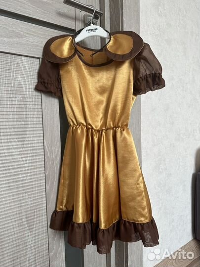 Костюм обезьянки, черебурашки на девочку с ободком