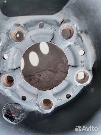 Штампованные диски BMW R15/ 6 1/2Jx15 H2