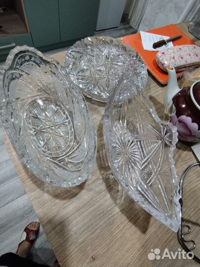 Хрустальная посуда СССР