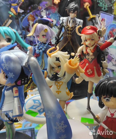 Аниме фигурки Геншин Клинок Наруто Евангелион