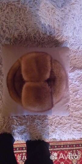 Норковая шапка мужская