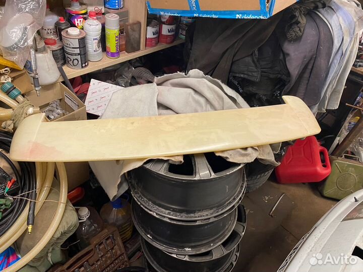 Спойлер golf 4 стиль r32