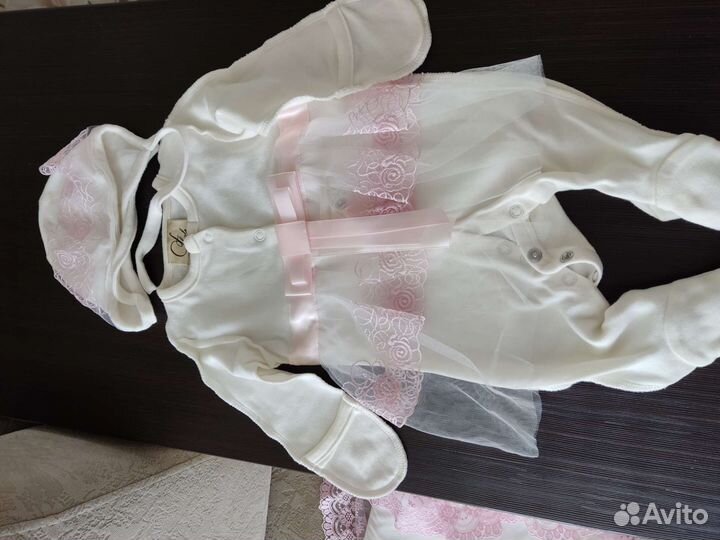 Конверт на выписку летний для девочки