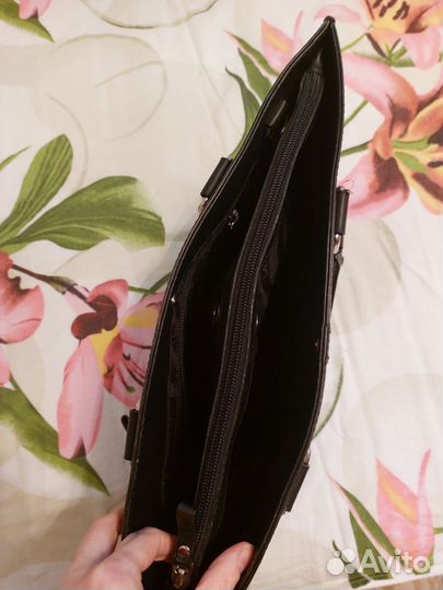 Портфель женский натуральная кожа