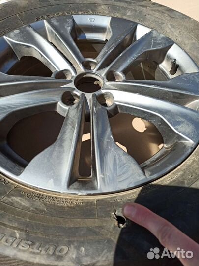 Диск оригинальный Santa Fe R17