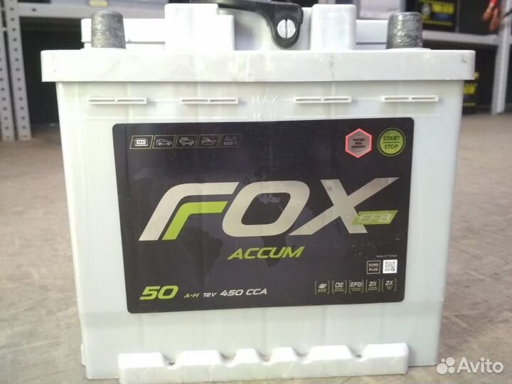 Аккумулятор б/у Fox 50Ач
