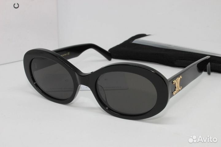 Солнцезащитные очки женские Celine с цепочкой