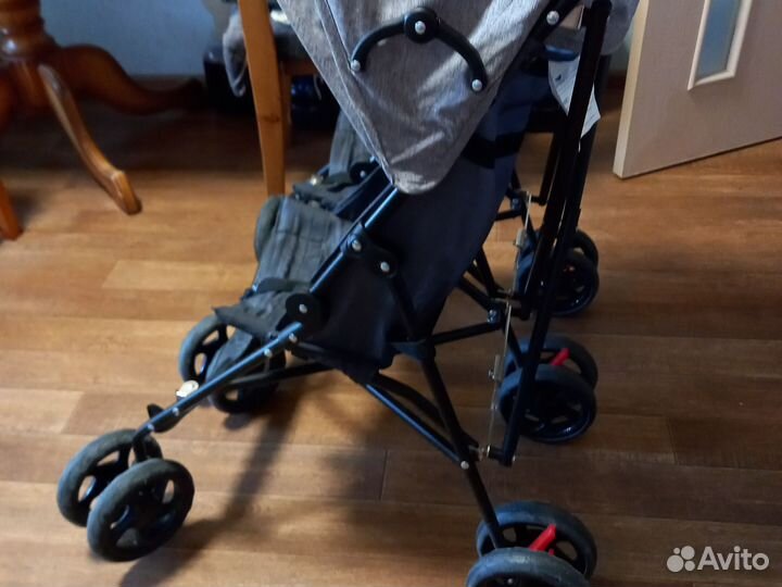 Прогулочная коляска трость для двойни