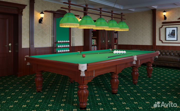 Бильярдный стол Барон 8 фут. Пул, Super Stone 40
