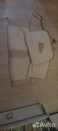 Бортики на кроватку