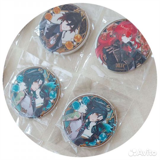 Значки Genshin Impact