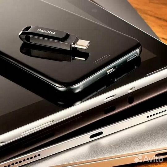 Флешка USB 3.1 SanDisk 32 гб Ultra Dual Drive