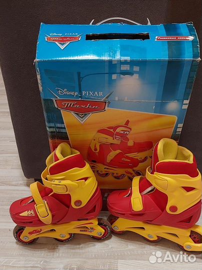 Роликовые коньки детские раздвижные