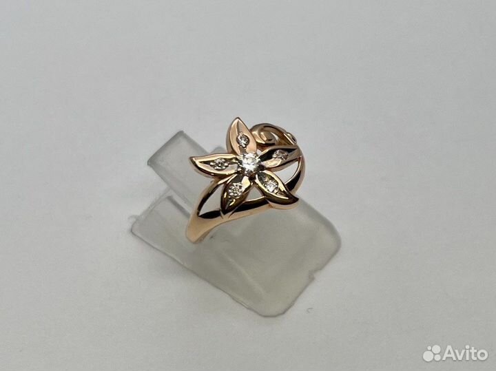 Золотое кольцо 585 пробы