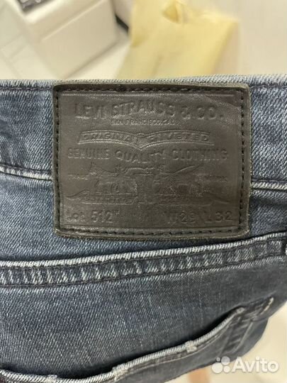 Джинсы мужские levis 512