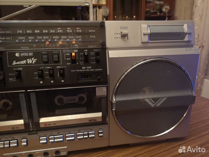 Кассетный магнитола sharp GF-757