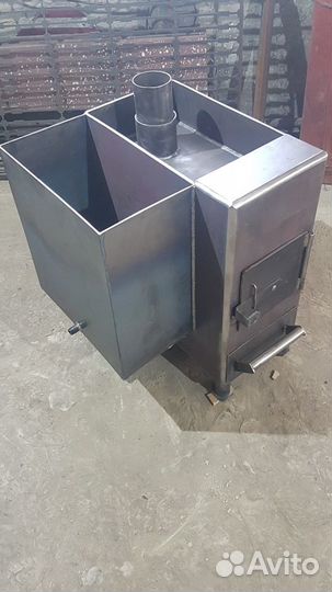 Печь для бани из металла