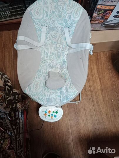 Детские электронные качели бу