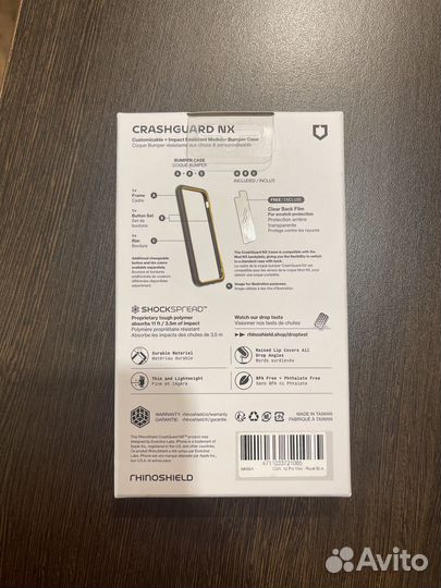 Чехол-бампер RhinoShield для iPhone 12 Pro Max