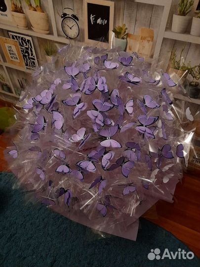 Букеты из бабочек на заказ