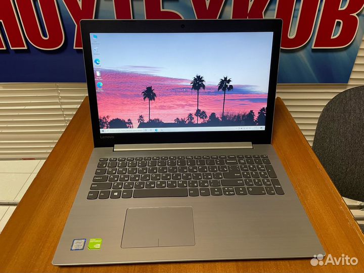 Тонкий игровой ноутбук Lenovo / 12gb / ssd / 1128g