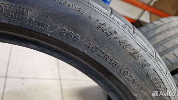 Michelin Pilot Super Sport 245/40 R18 и 265/40 R18 95Y