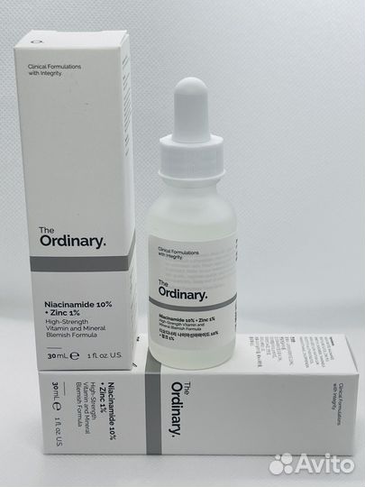 Tнe оrdinary niacinаmide 10% + zinc 1% сыворотка