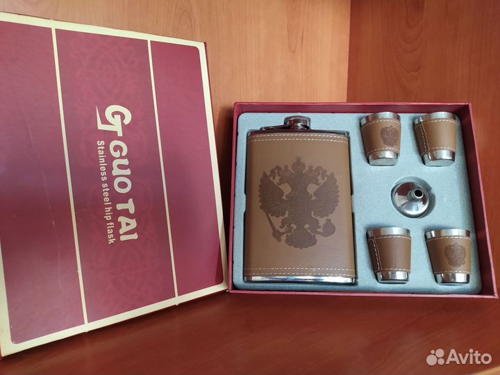 Набор подарочный коньячный