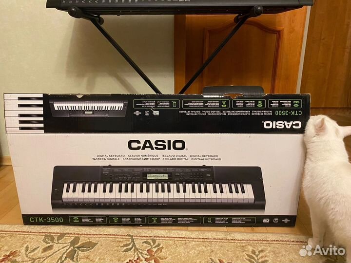 Синтезатор casio ctk 3500