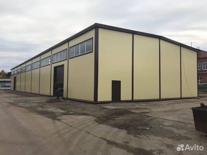 Быстровозводимые ангары склады зернохранилища