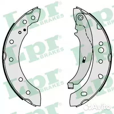 Комлект тормозных накладок