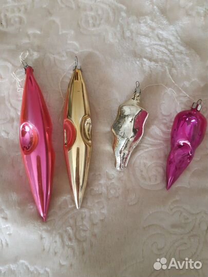 Елочные игрушки СССР 19шт