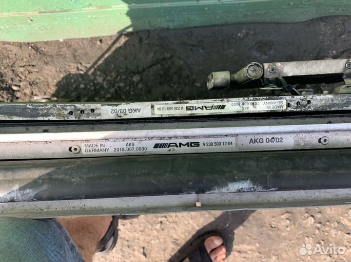 Кассета радиаторов Мерседес W230 Sl55 amg compress