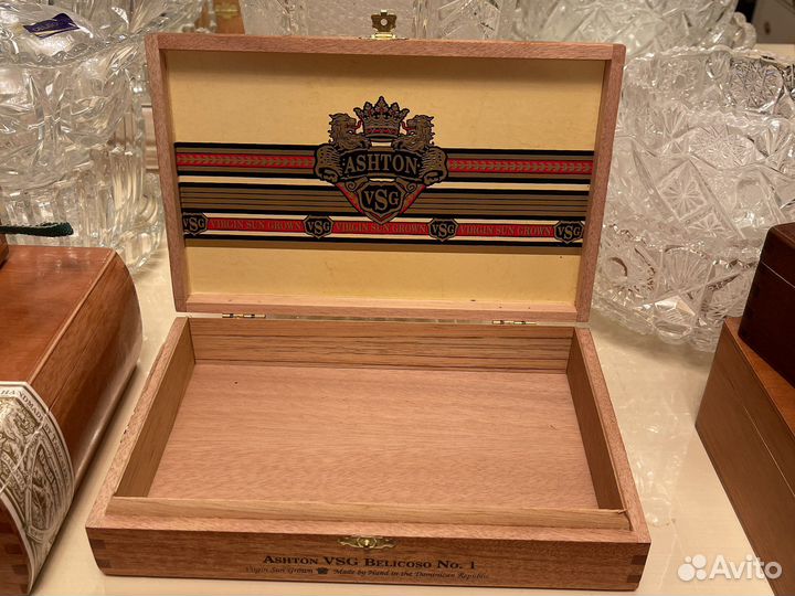 Коробка из под сигархьюмидор