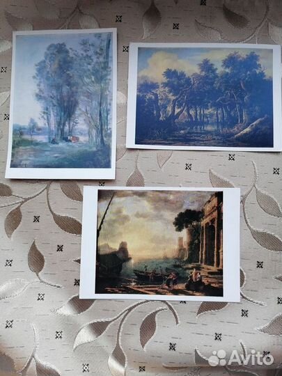 Открытки СССР чистые