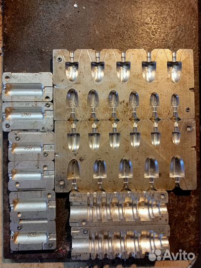 Формы для литья руболовных грузов