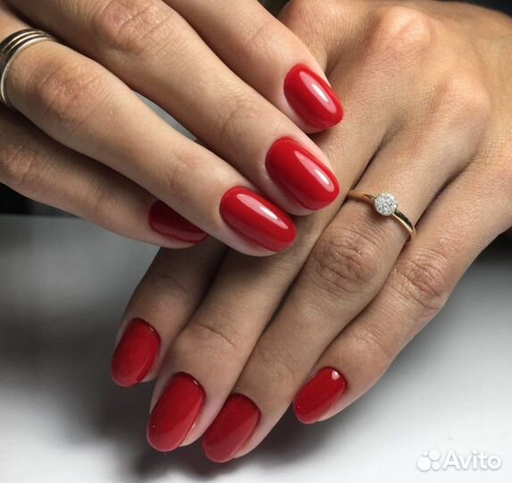 Маникюр и педикюр с покрытием гель лак