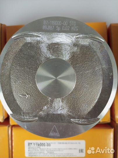 Поршень комплект mercedes для двигателя М112 3.2