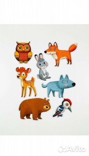 Бейби Пазл Дикие животные