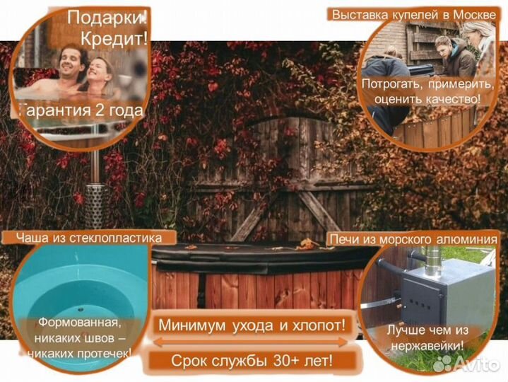 Купель c подогревом E2937F/3